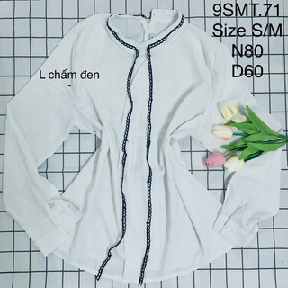 [THANH LÝ][2HAND] Sơ Mi Trắng Dáng Dài, Tiểu Thư siêu đẹp