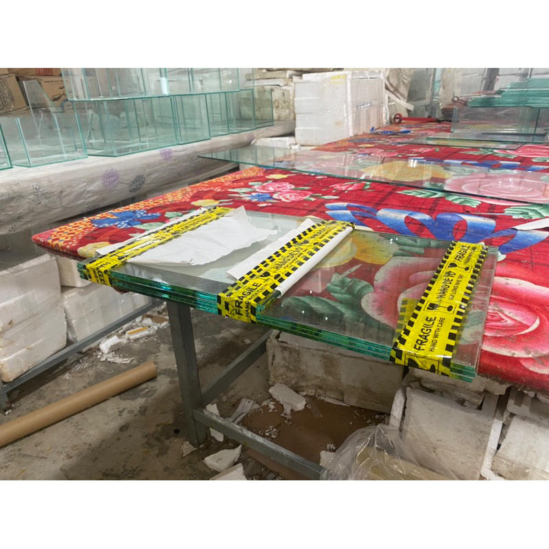 Bộ kinh dán bể cá 60x40x40 kính 5li