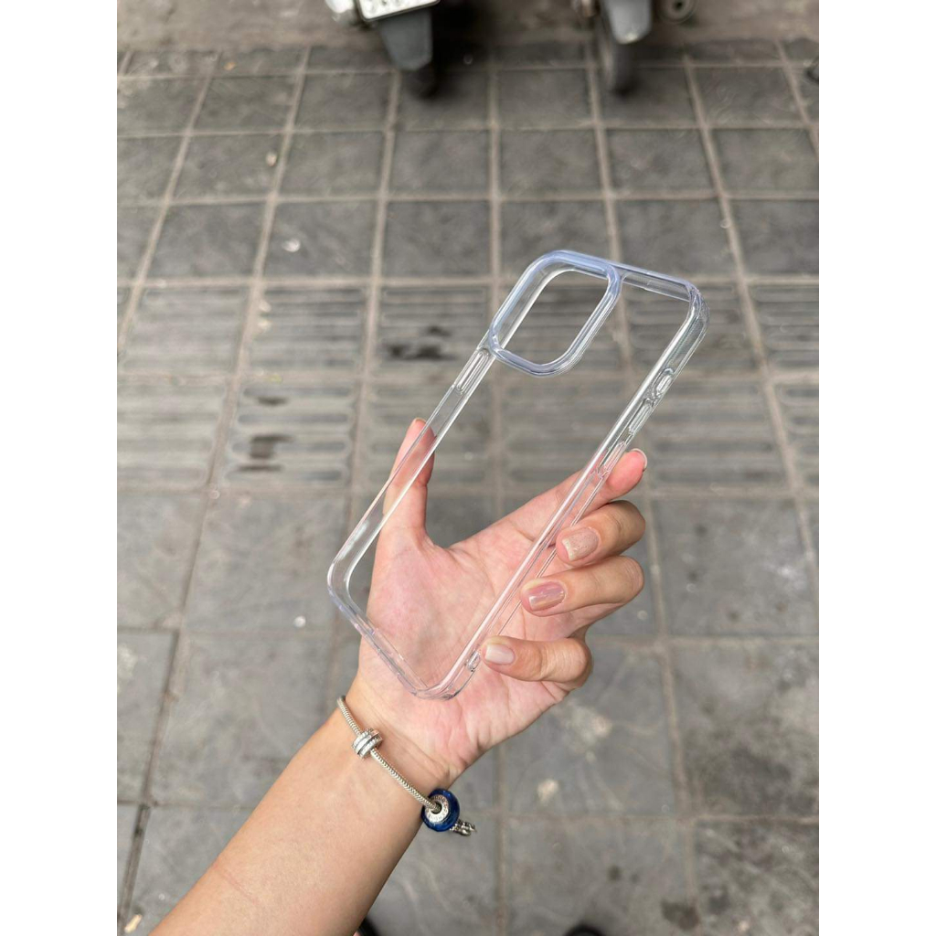 Ốp lưng Likgus Crystal KO BVC dành cho Iphone 15 / 15Pro / 15 Plus / 15 Promax lưng trong cứng viền dẻo