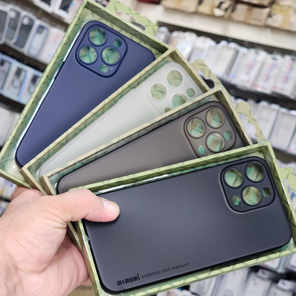 Ốp Lưng Chính Hãng MEMUMI iPhone 15 Series - SIÊU MỎNG 0.3mm BẢO VỆ CAMERA  cho IPhone 15/ Plus/ Pro/ Promax