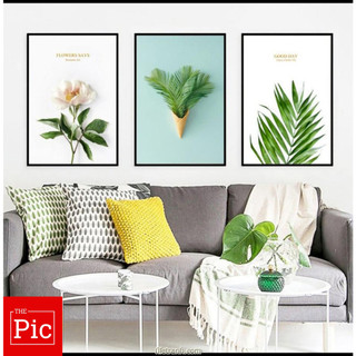 Tranh Treo Tường Canvas – Bộ 3 Trang Trí Phong Cách Bắc Âu / Tranh Trang Trí Phòng Ngủ / Phòng Khách / Nhà Bếp