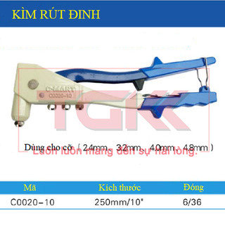 Kìm rút đinh 10" (Cán nhôm) C0020 C-MART