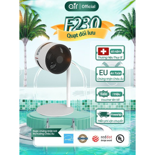 Quạt đối lưu không khí Boneco F230 Cân bằng nhiệt độ hút oxy tươi hàng nhập khẩu Châu Âu