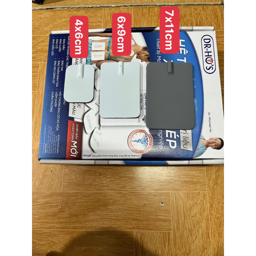 Miếng Dán Xung Điện Cho Máy Massage Dr Ho 1 cặp