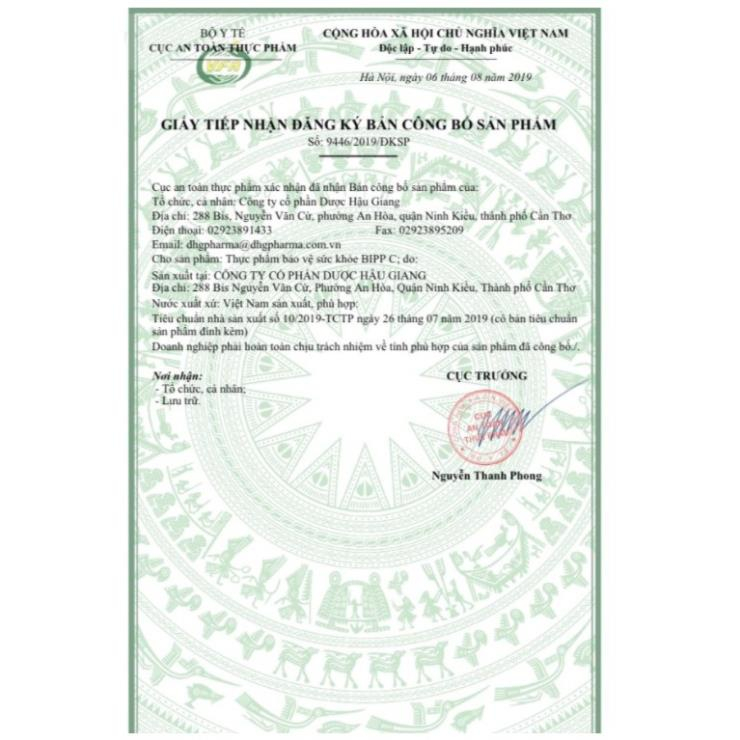 01 Gói Vitamin C - Bipp C - Thơm Ngon Bổ Dưỡng