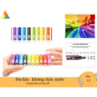 Pin tiểu aa số 5 rainbow