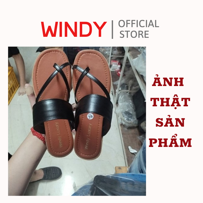 Dép WINDY Xỏ Ngón Chéo Quai Ngang Thời Trang DD-0316