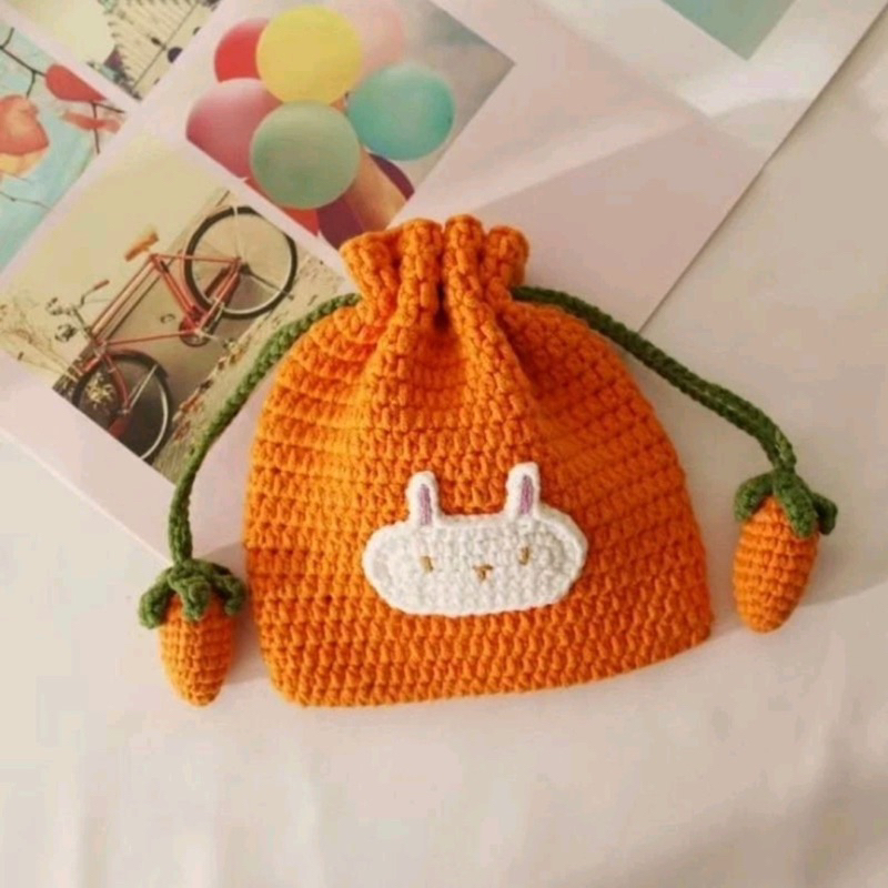 🌸Túi len dây rút mini🌸Túi len handmade làm túi thơm/túi tỏi cho bé….🌸