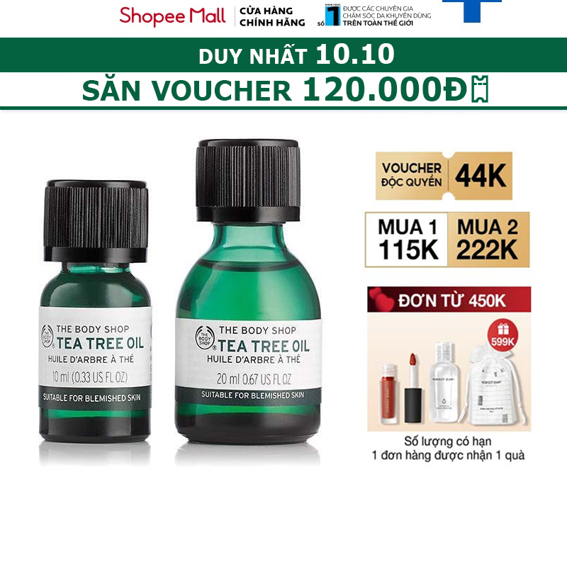 Tinh dầu tràm dành cho da mụn The Body Shop Tea Tree Oil hãng