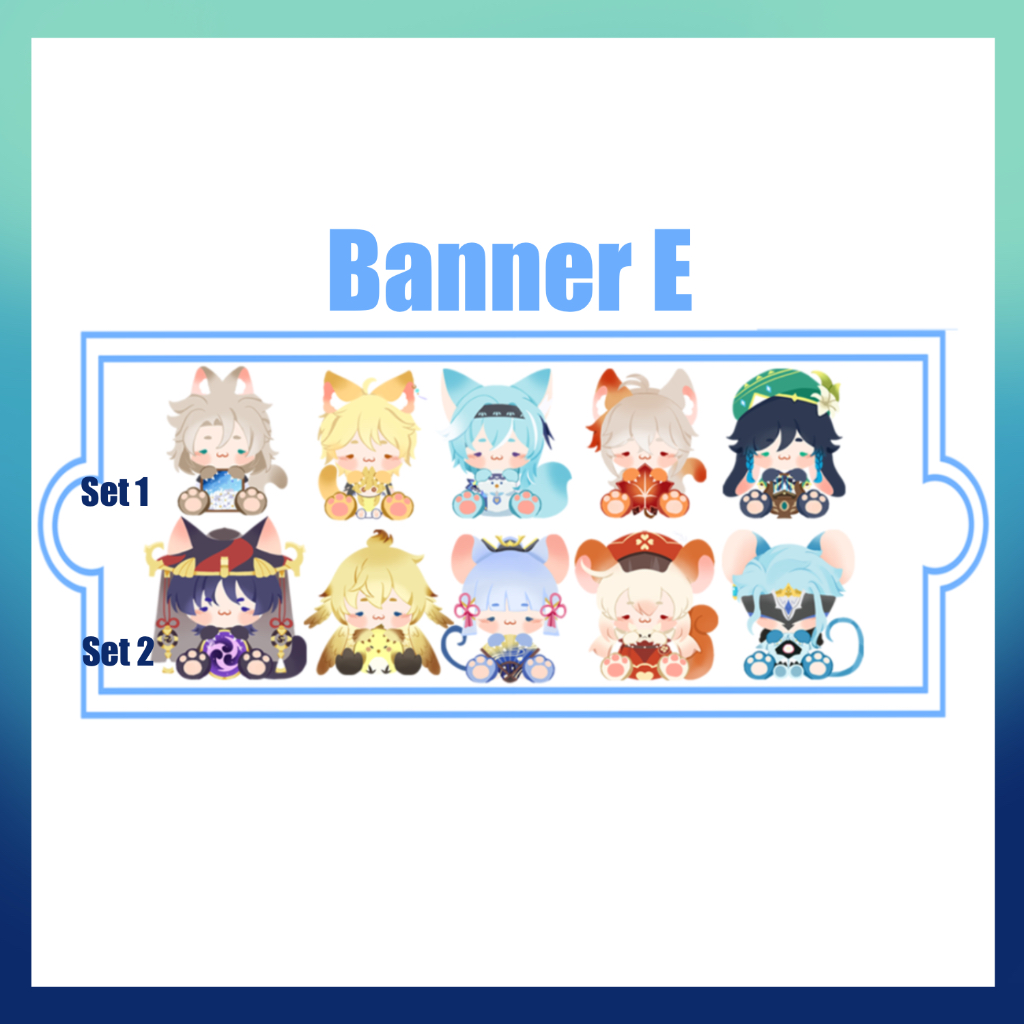 Mô hình standee Genshin Impact trông đần nhưng dễ thương