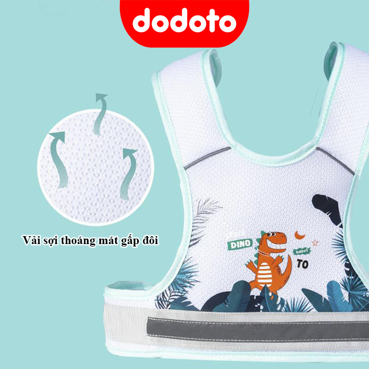 Đai đi xe máy cho bé 1-10 tuổi dodoto, đeo vai, thắt lưng, đai giữ bé ngồi xe máy