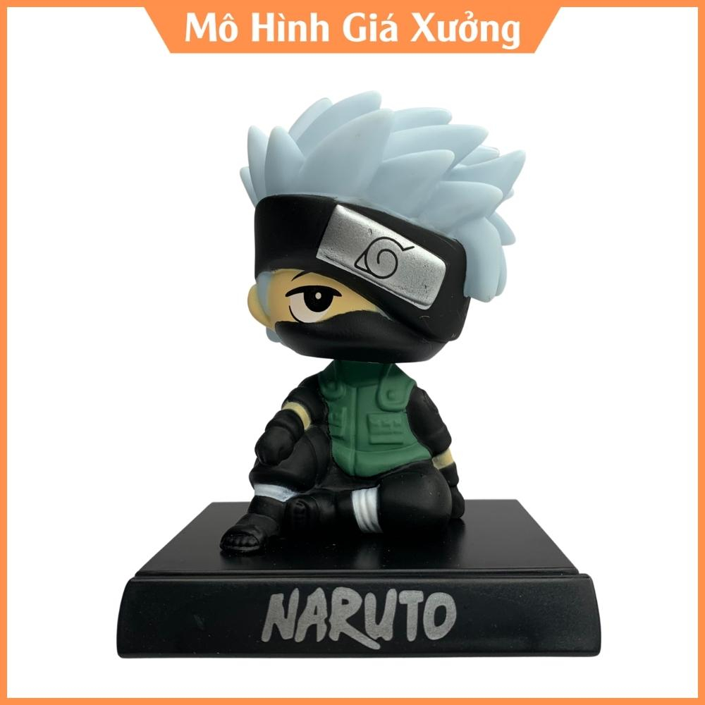 Mô Hình Kakashi lắc đầu - Cao 13,5cm - ngang 9cm - dọc 7cm - nặng 200gram + có Box