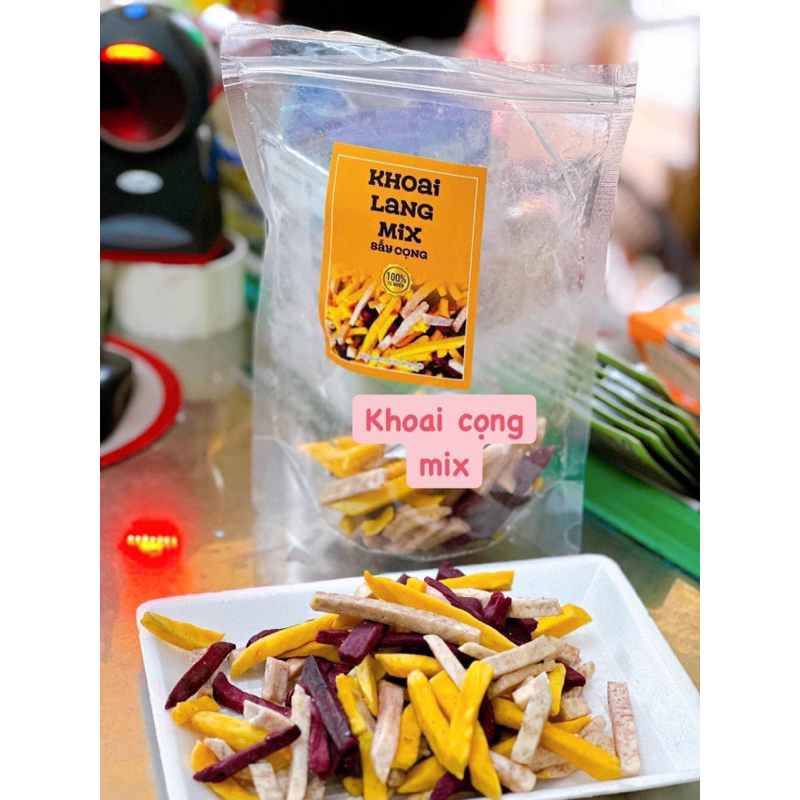 KHOAI LANG SẤY MIX 3 VỊ 350gr