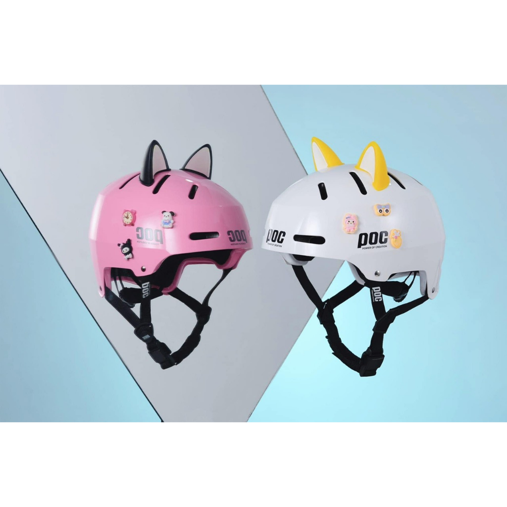 Tai Mèo Cao Su Gắn Nón Chính Hãng poc