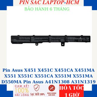 Pin Laptop Asus X451 X451C X451CA X451MA X551 X551C X551CA X551M X551MA D550MA Pin Asus A41N1308 A31N1319
