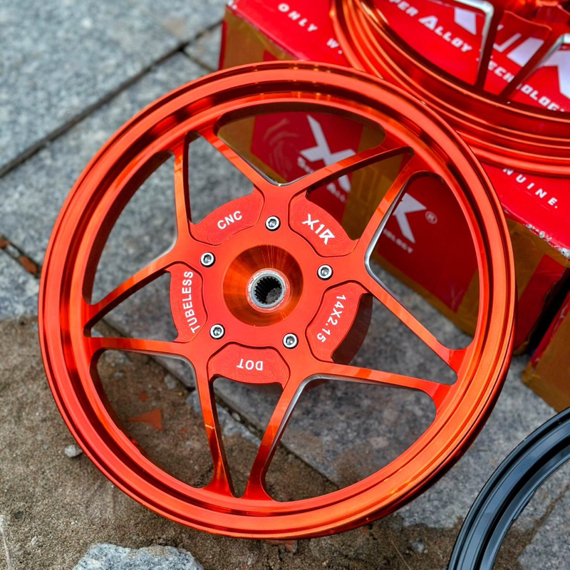 Mâm X1R CNC Ngôi Sao AB/Vision Chính Hãng Lắp đặt như zin