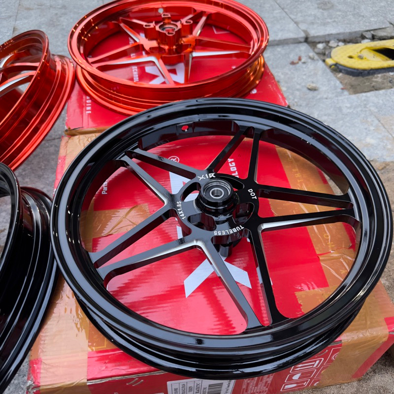 Mâm X1R CNC Ngôi Sao AB/Vision Chính Hãng Lắp đặt như zin