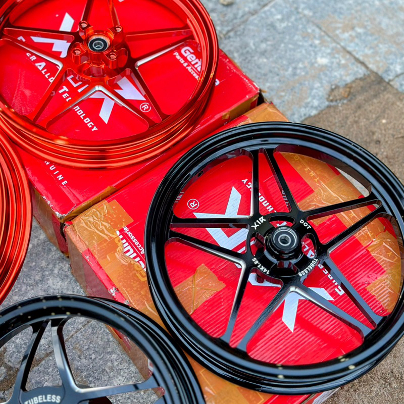 Mâm X1R CNC Ngôi Sao AB/Vision Chính Hãng Lắp đặt như zin