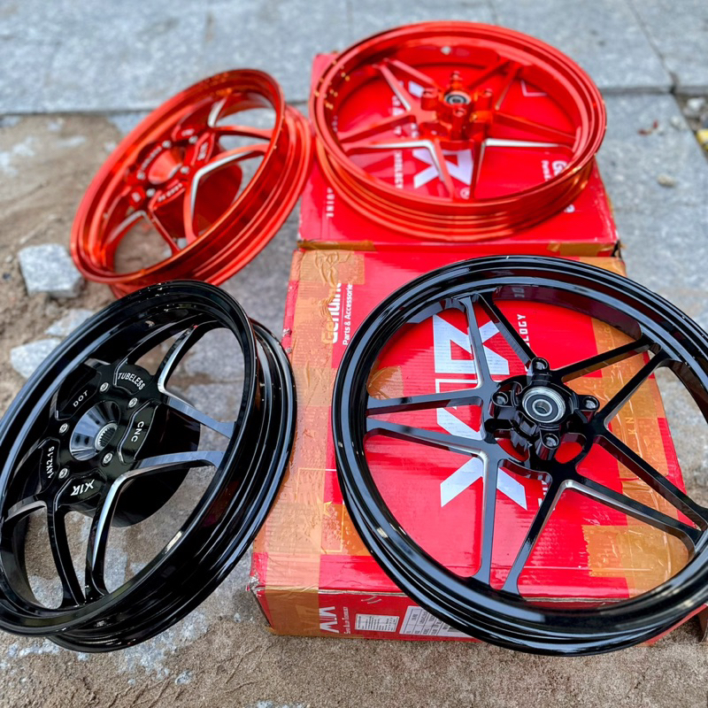 Mâm X1R CNC Ngôi Sao AB/Vision Chính Hãng Lắp đặt như zin