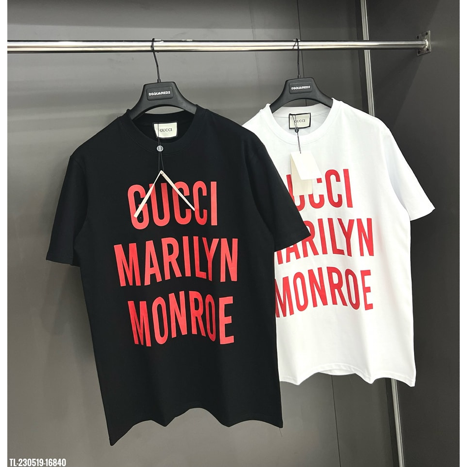 Áo Phông Nam Nữ G-C Marilyn Monroe Chất Liệu Cotton Cao Cấp - Áo Thun Form Đẹp 2023