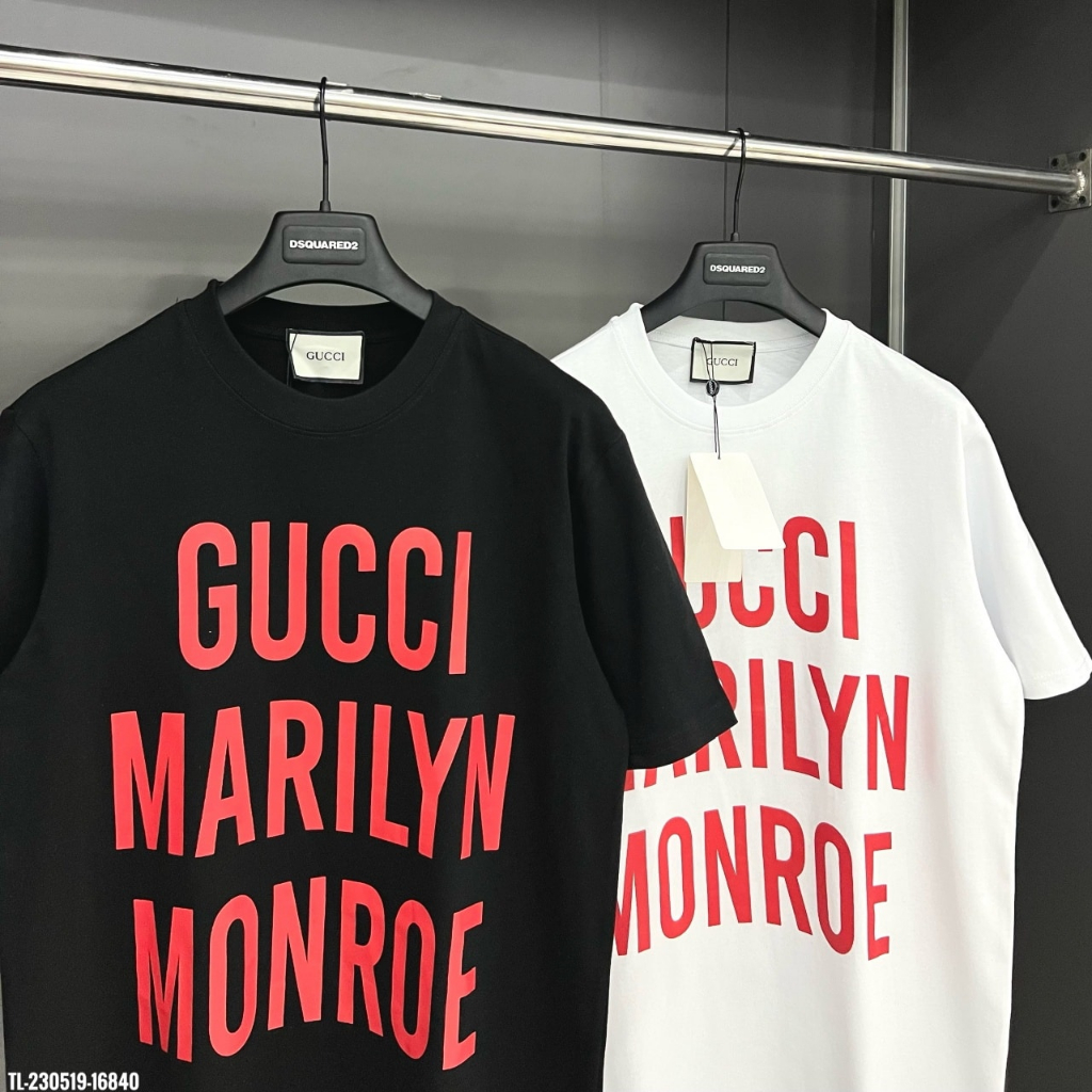 Áo Phông Nam Nữ G-C Marilyn Monroe Chất Liệu Cotton Cao Cấp - Áo Thun Form Đẹp 2023