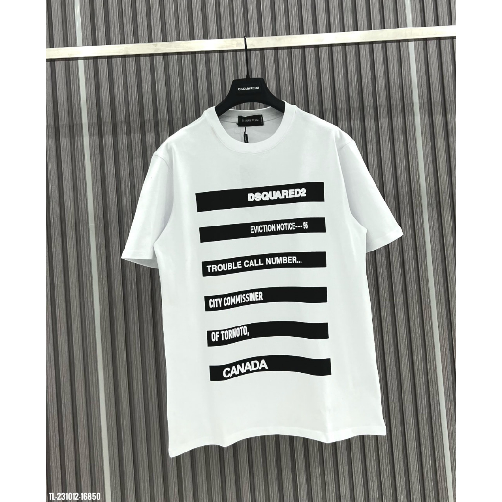 Áo Phông ĐSQ Phối Sọc Ngang LA ON WEB Siêu Chất