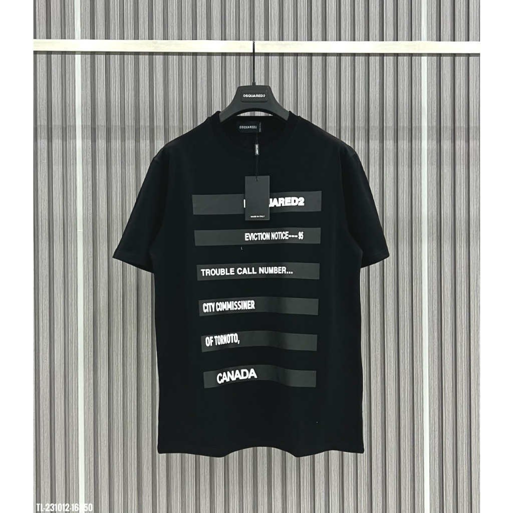 Áo Phông ĐSQ Phối Sọc Ngang LA ON WEB Siêu Chất