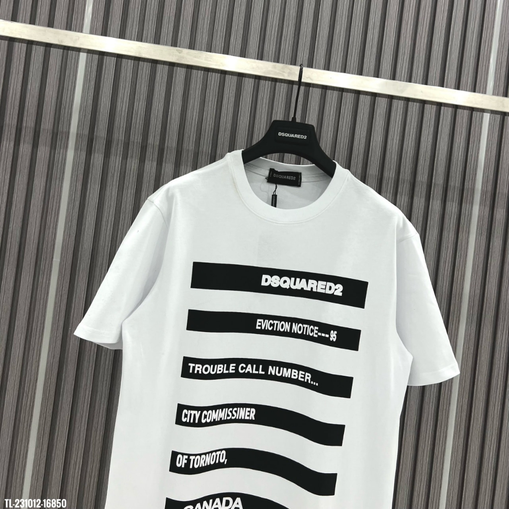 Áo Phông ĐSQ Phối Sọc Ngang LA ON WEB Siêu Chất