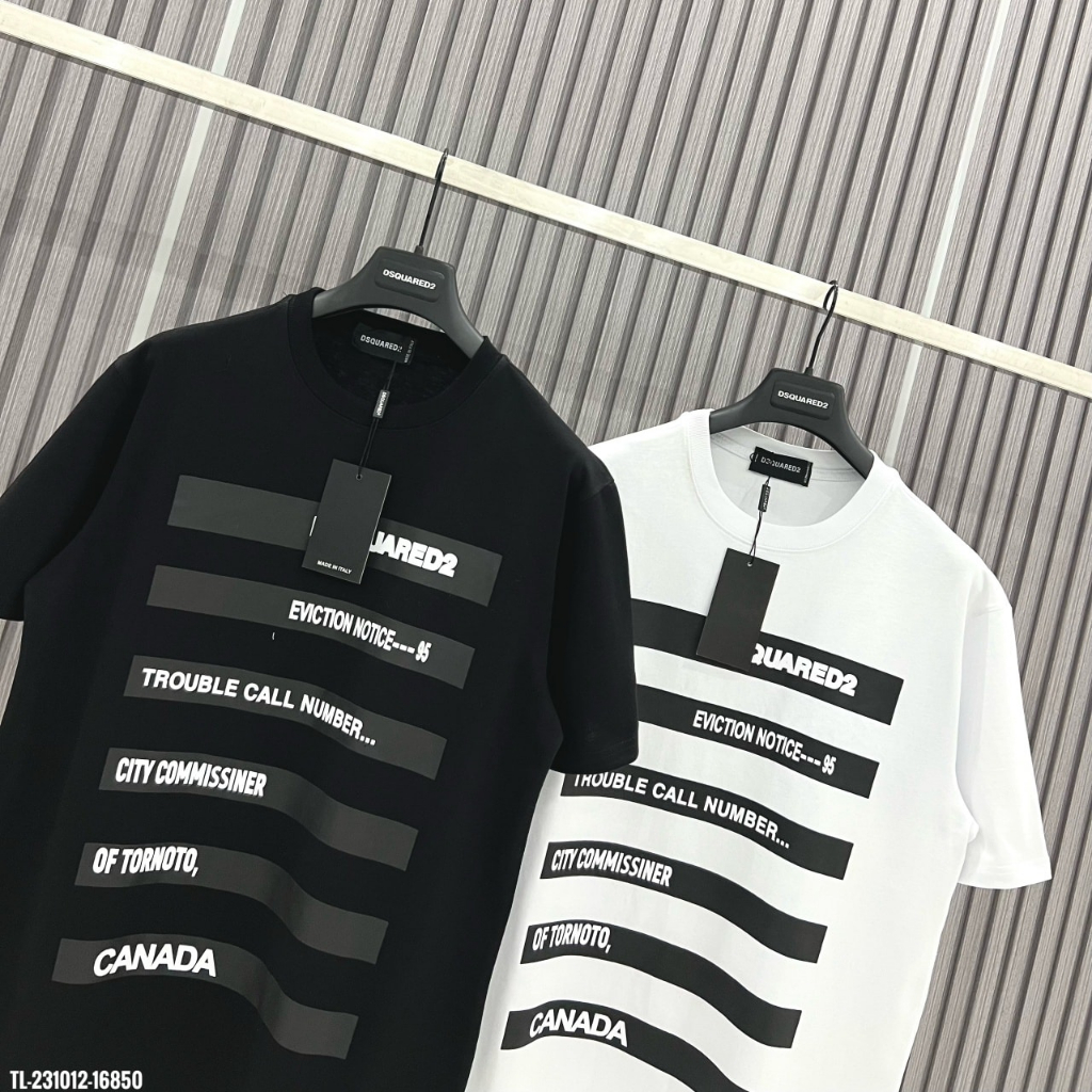 Áo Phông ĐSQ Phối Sọc Ngang LA ON WEB Siêu Chất