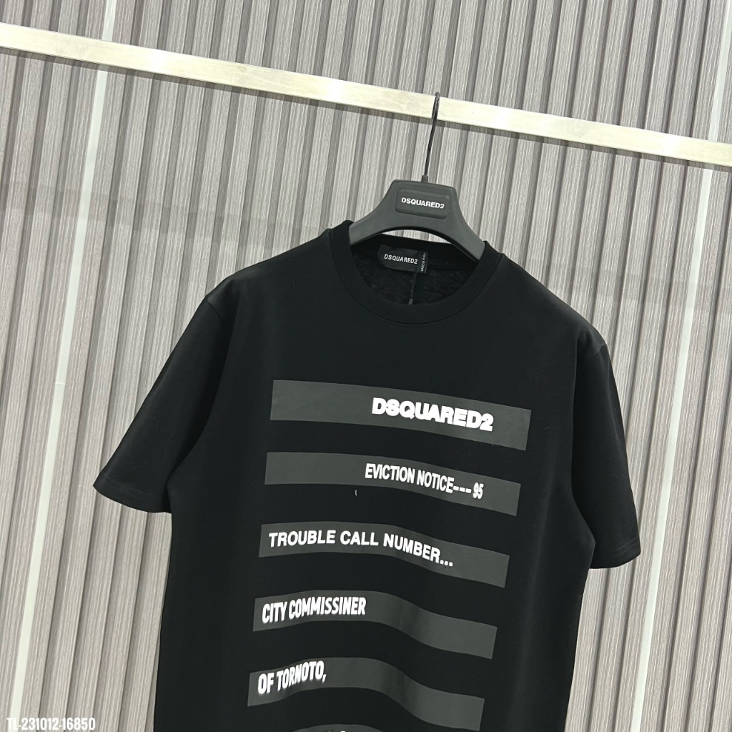 Áo Phông ĐSQ Phối Sọc Ngang LA ON WEB Siêu Chất