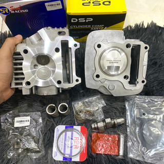Combo block racing 54/56/58mm + head racing 24/28mm 25/29mm cho lagenda 110 jupiter 110