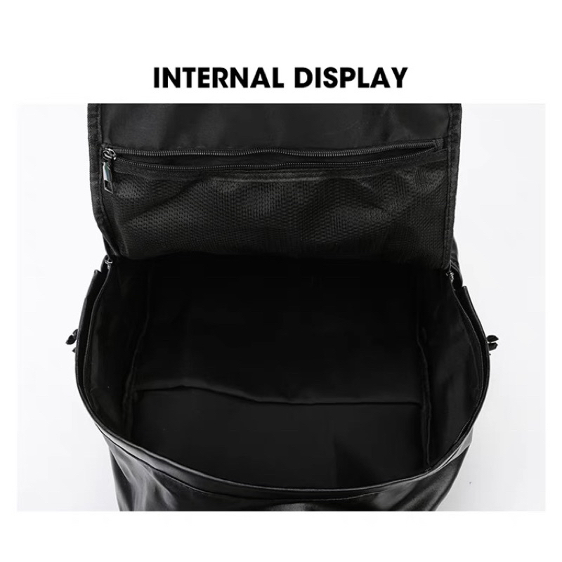 Balo da pu chống thấm cao cấp unisex