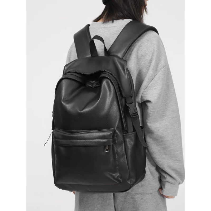 Balo da pu chống thấm cao cấp unisex