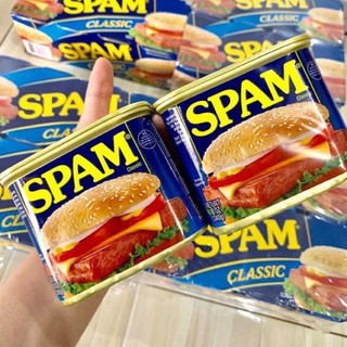 Thịt đóng hộp spam classic của mỹ hộp 340g