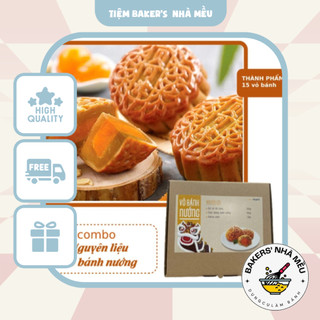 Set Combo Nguyên Liệu Làm Vỏ Bánh Nướng Trung thu
