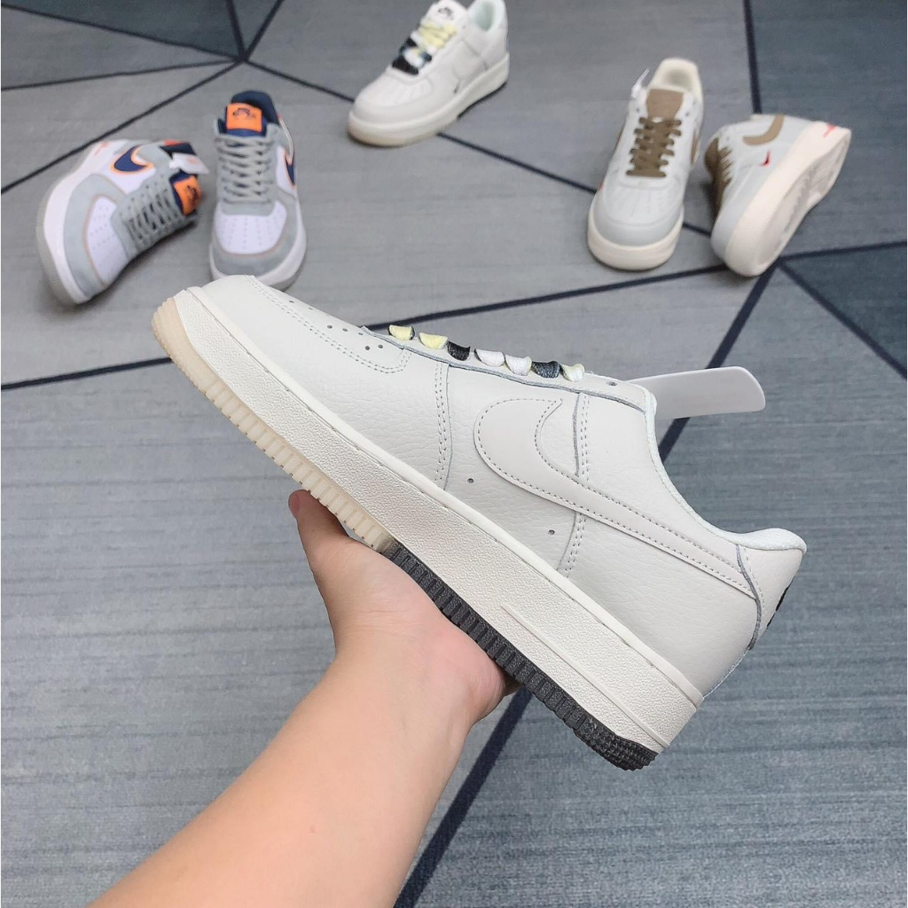 Giày_Nike AF1 Nam Nữ Thời Trang, Giày Air Force 1 Âm Dương Thời Trang Hàng Đẹp Full Box