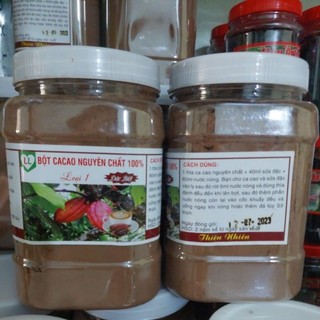 Bột Ca cao nguyễn chất Đắc Lắc loại đặc biệt hộp 500gr