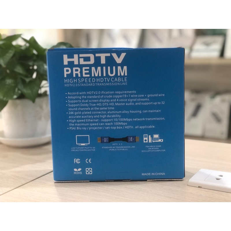 Dây Cáp HDMI 2.0 dài 10m, 15m, 20m, 25m, 30M – Độ phân giải 4K cao cấp