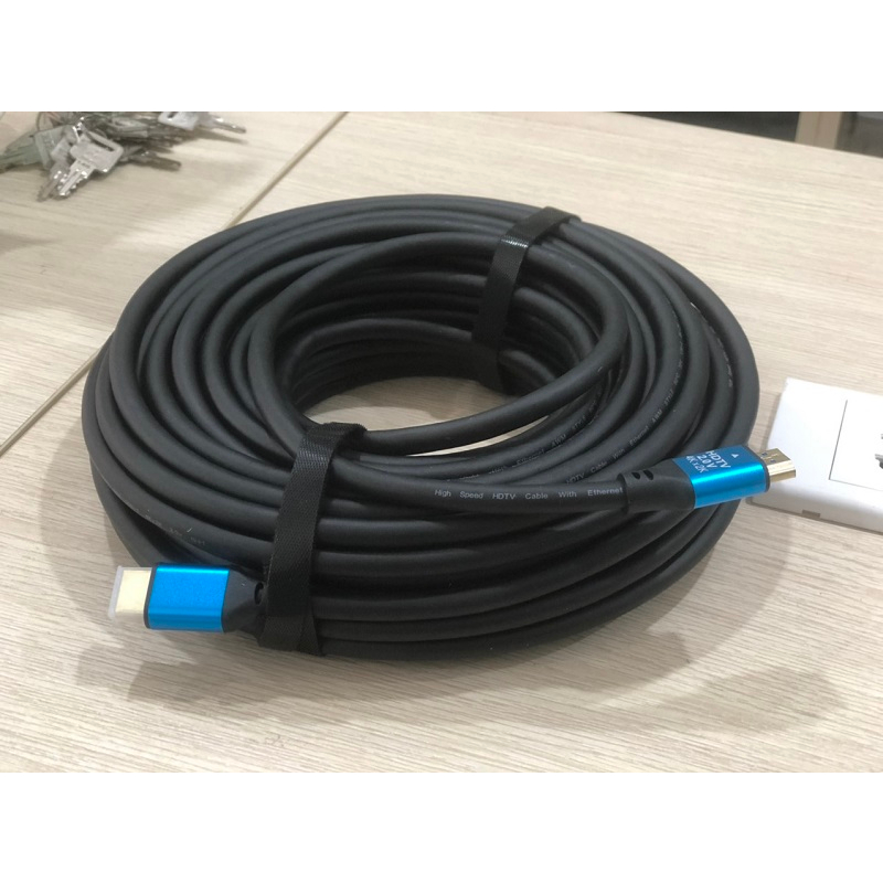 Dây Cáp HDMI 10m, 15m, 20m, 25m,30M Chuẩn 2.0 độ phân giải 4K cao cấp