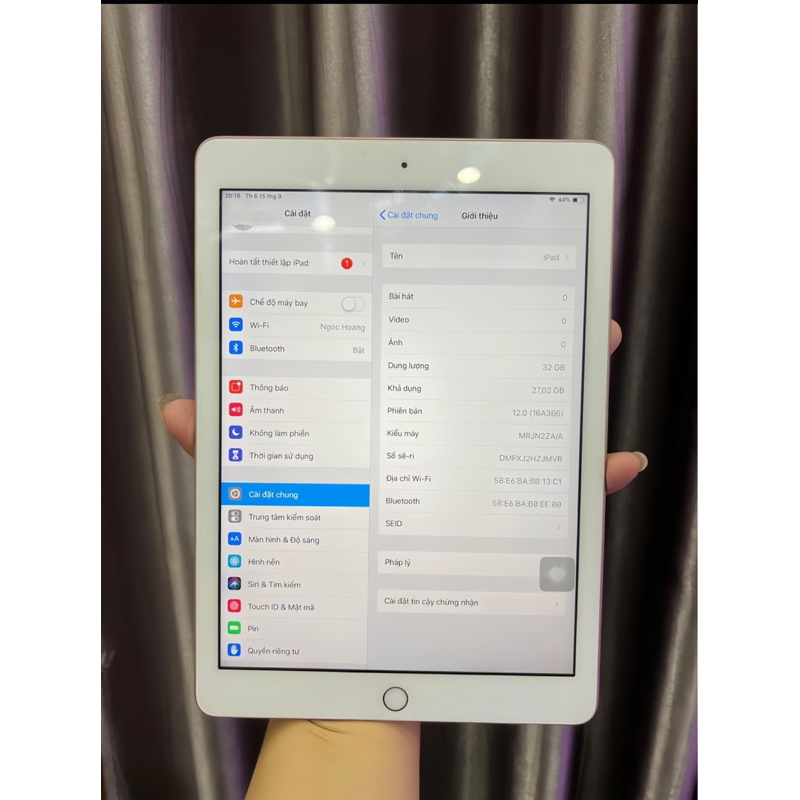 Máy tính bảng Pad GEN 6 màn hình 9.7inch - Bảo hành 6 tháng, hỗ trợ đổi trả 7 ngày