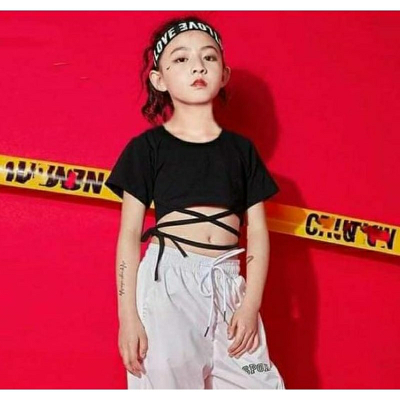 Áo croptop cộc tay cho bé yêu 7-40kg