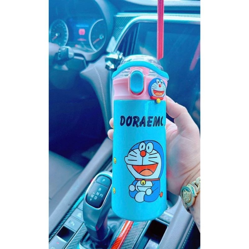 Bình Giữ Nhiệt Siêu CuTe Kèm ống Hút Dung Tích 500ml