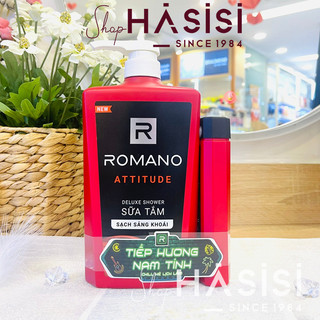 Sữa tắm đỏ romano - attitude deluxe shower 650g
