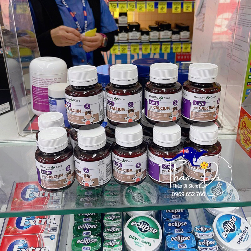 Canxi Sữa Healthy Care Úc - Cho bé trên 4 tháng