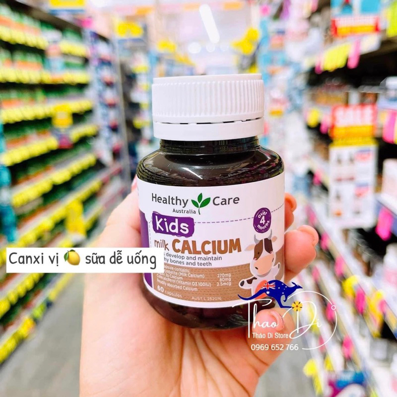Canxi Sữa Healthy Care Úc - Cho bé trên 4 tháng