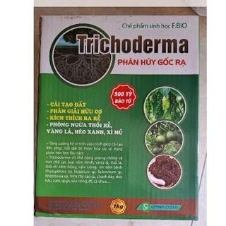 Chế phẩm sinh học trichodema nguyên liệu nhập ngoại ( rãi gốc ủ phân )