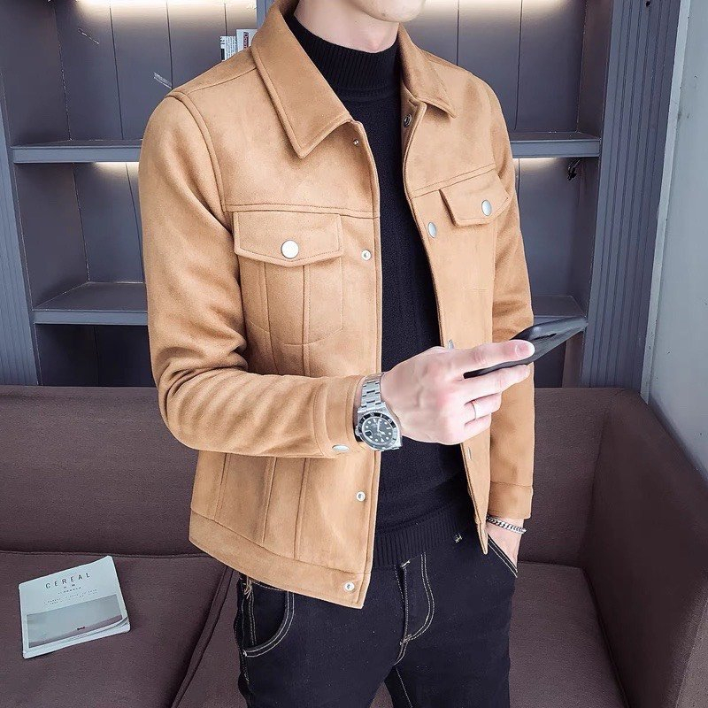 ÁO KHOÁC NAM DA LỘN 3 MÀU CỰC CHẤT HOT MÙA ĐÔNG PHONG CÁCH CITY BOY 2023