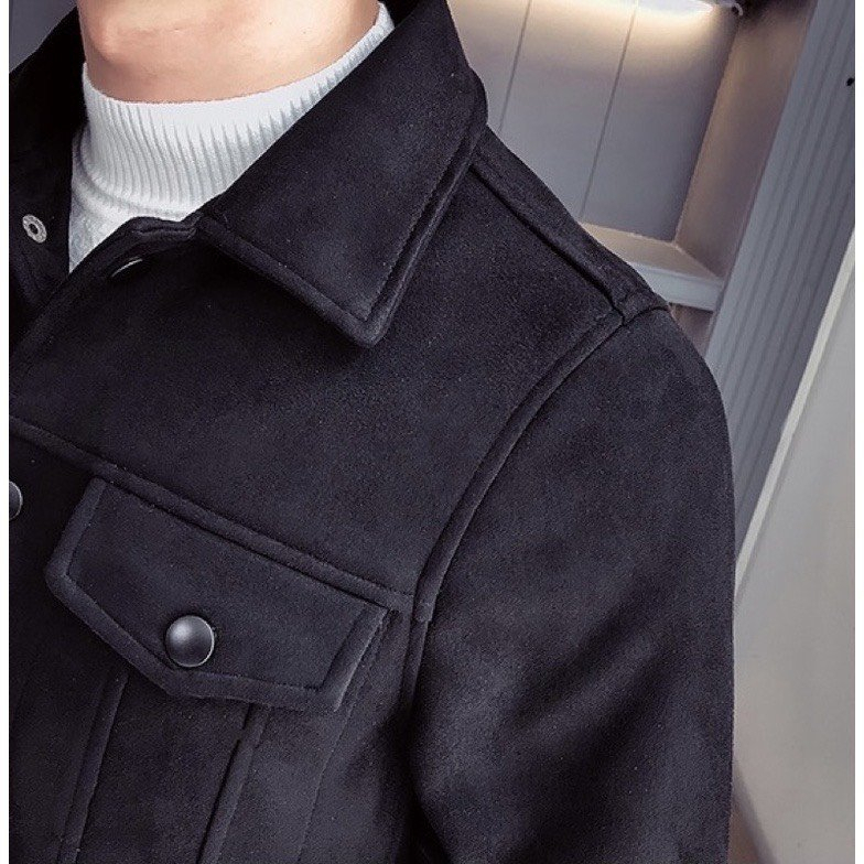 ÁO KHOÁC NAM DA LỘN 3 MÀU CỰC CHẤT HOT MÙA ĐÔNG PHONG CÁCH CITY BOY 2023