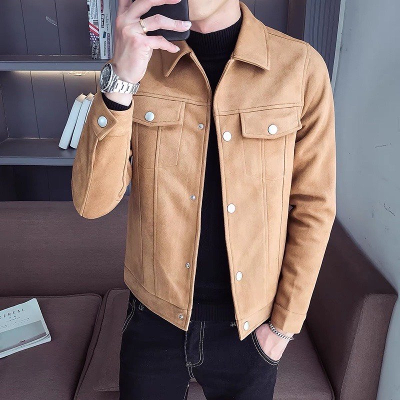 ÁO KHOÁC NAM DA LỘN 3 MÀU CỰC CHẤT HOT MÙA ĐÔNG PHONG CÁCH CITY BOY 2023