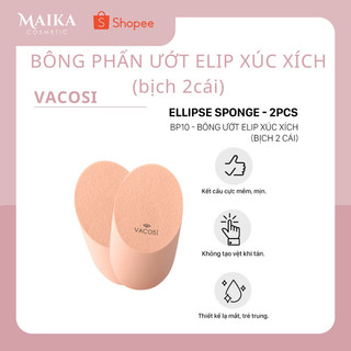 (Mã NSF020280 giảm 80K) Bông Phấn Ướt Xúc Xích Vacosi BP10